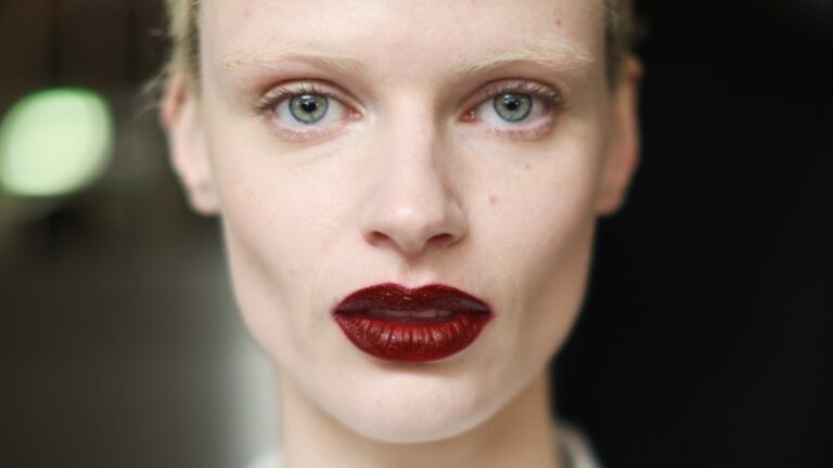 Lucy Bridge Appointed Tom Ford’s First New Global Makeup Artist Backstage at Tom Ford Fall 2025 Ready-to-Wear Collection at Paris Fashion Week