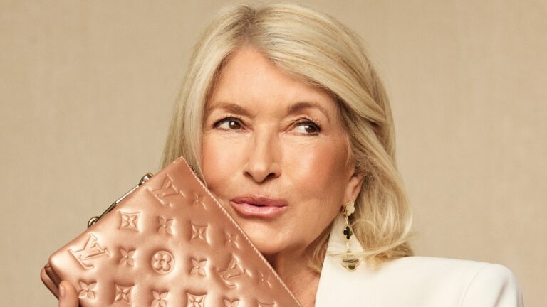 Martha Stewart Named Fashionphile’s 2025 Holiday Brand Ambassador Fashionphile, Martha Stewart, Louis Vuitton, Van Cleef