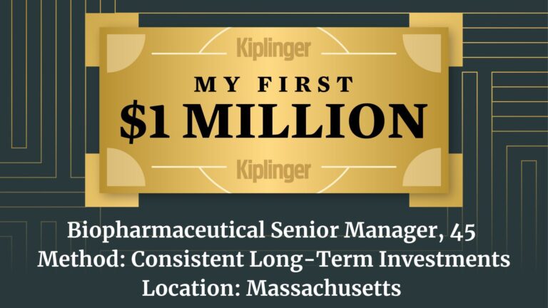 My First $1 Million: Biopharmaceutical Senior Manager, 45 My First $1 Million logo