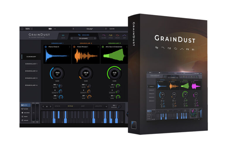 Sound Particles Introduces GrainDust Granular Synthesizer Sound Particles Introduces GrainDust Granular Synthesizer