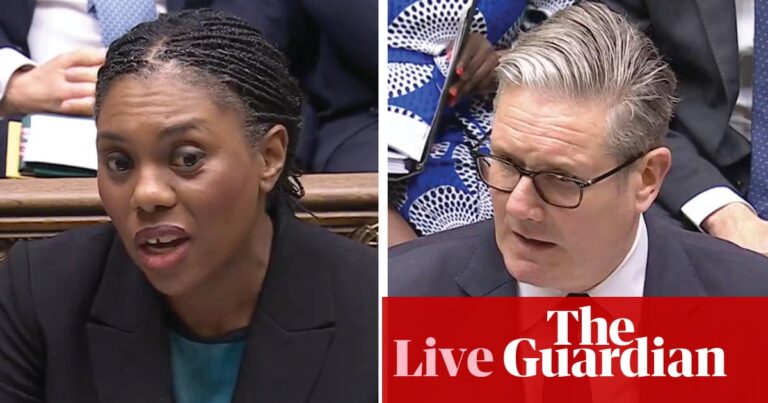 Starmer says he will publish witness statements for China spy trial as he faces Badenoch – PMQs live | Politics