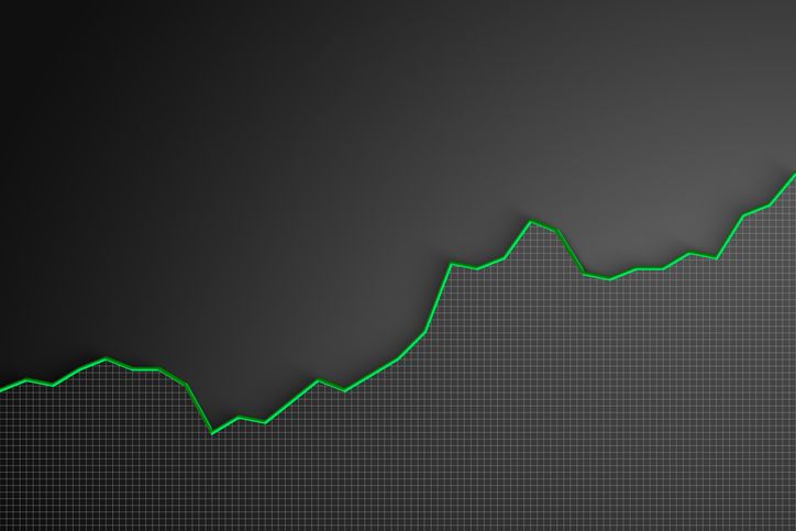 Stocks at New Highs as Shutdown Drags On: Stock Market Today stock market chart with green line going up