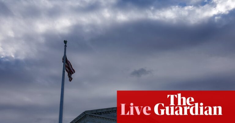 Supreme court announces funding will run out this weekend – US politics live | US news
