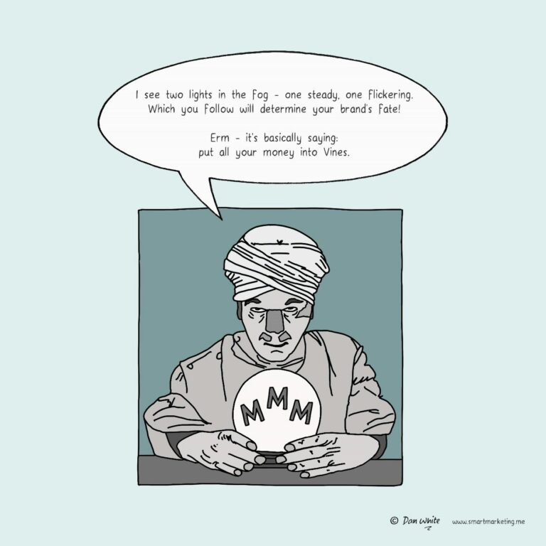 There are lies, damned lies and marketing mix modelling