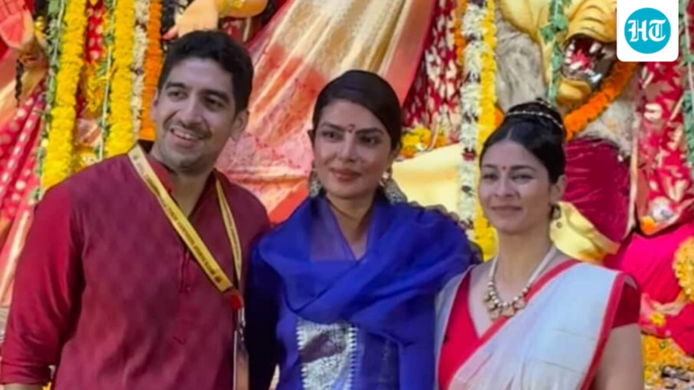 Top 8 royal blue kurta sets to recreate Priyanka Chopra’s Durga Puja look: Up to 80% off on Amazon Great Indian Festival Top 8 royal blue kurta sets to recreate Priyanka Chopra’s Durga Puja look: Up to 80% off on Amazon Great Indian Festival
