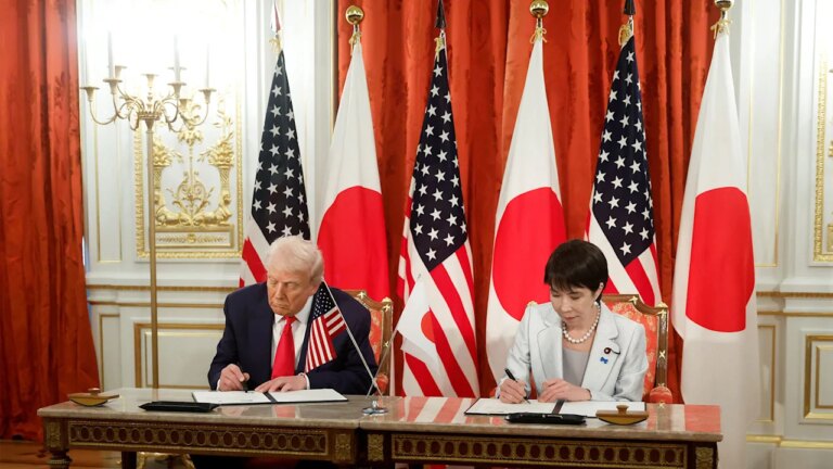 Trump meets with Japan’s new prime minister, signing deals on trade and rare earth minerals Trump meets with Japan’s new prime minister, signing deals on trade and rare earth minerals