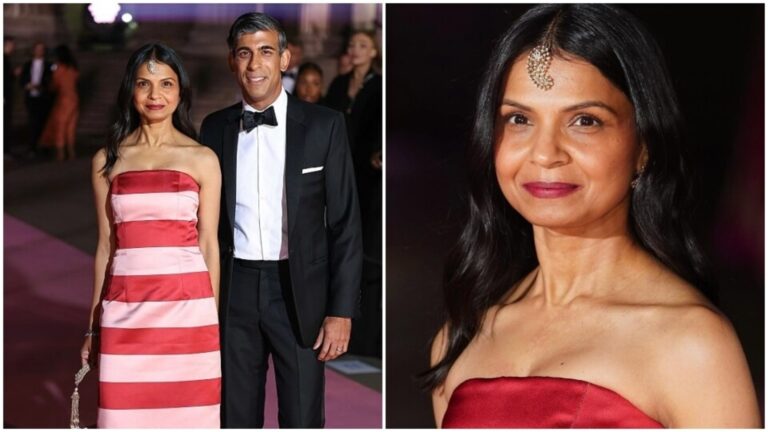 ‘What is this jugaad maangtika?’ Internet isn’t feeling Akshata Murty’s ‘American flag’-inspired look 'What is this jugaad maangtika?' Internet isn't feeling Akshata Murty's 'American flag'-inspired look