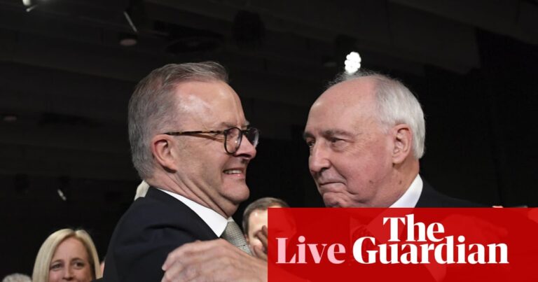 Australia politics live: Keating says he gave ‘fighting points’ to PM for Trump meeting in case president turned nasty | Australia news
