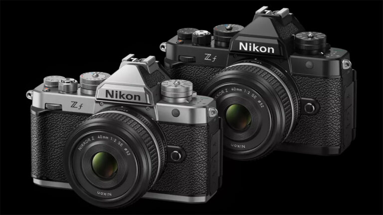 Firmware 3.00 for the Nikon Z f adds film grain option