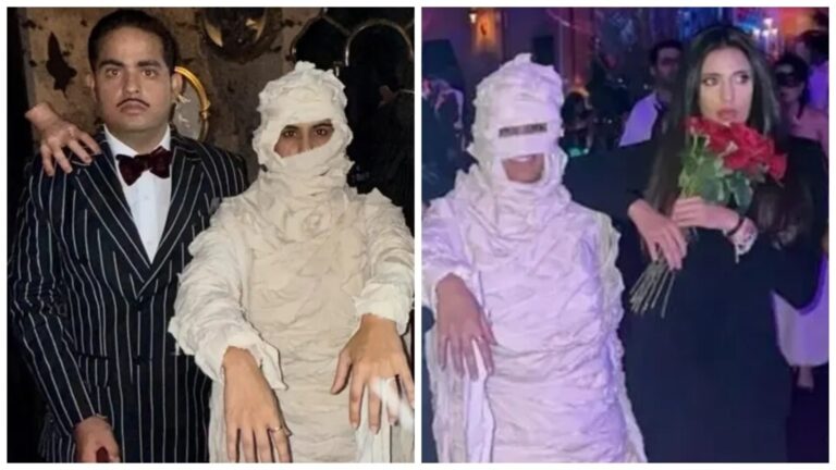 Halloween 2025: Shloka Mehta glams up as Morticia Addams with Akash Ambani as Gomez Addams. Watch Halloween 2025: Shloka Mehta glams up as Morticia Addams with Akash Ambani as Gomez Addams. Watch