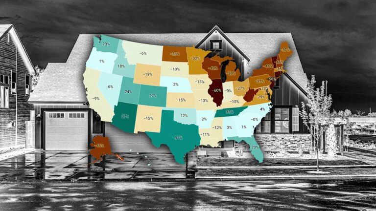 Housing market inventory shift: 17 states where buyers are winning back power
