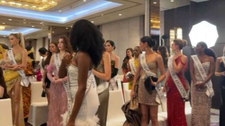 Miss Universe 2025 controversy: A timeline of events, from public confrontation with organisers to participants staging a walkout | Fashion News Express shorts