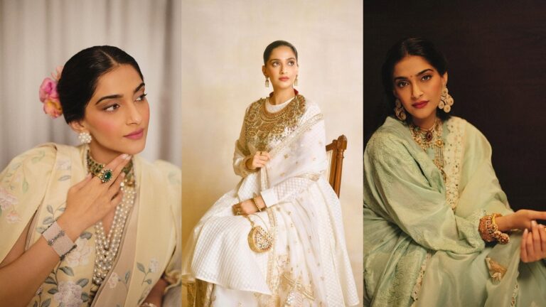Sonam Kapoor sets serious ‘shaadi season’ goals with 3 wedding-friendly looks | Fashion News Sonam Kapoor wedding looks