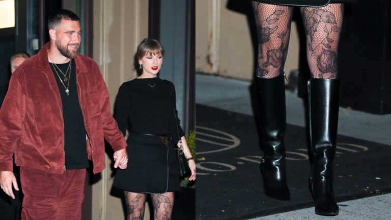 Taylor Swift Chooses Louis Vuitton Boots for Date With Travis Kelce Travis Kelce and Taylor Swift in New York City on Nov. 6, 2025.