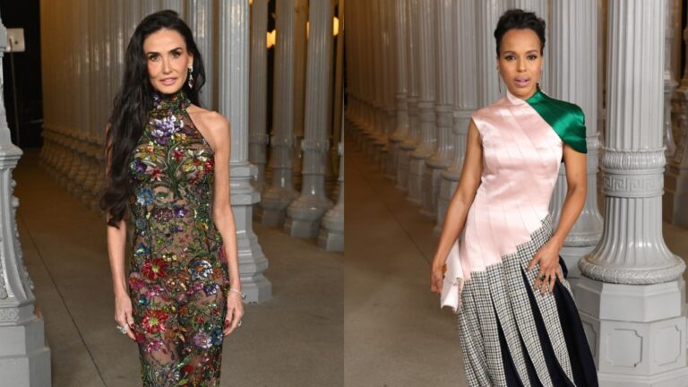 On Saturday night, celebrities dressed to impress at the LACMA Art + Film Gala 2025.