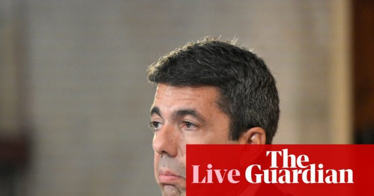 ‘I can’t go on anymore’: Mazón resigns as Valencia leader and acknowledges mistakes during deadly 2024 floods – Europe live | World news